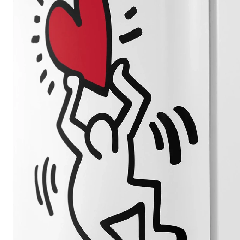 Хладилници с две врати Хладилник с горна камера Schneider SCDD211KTECW Keith Haring