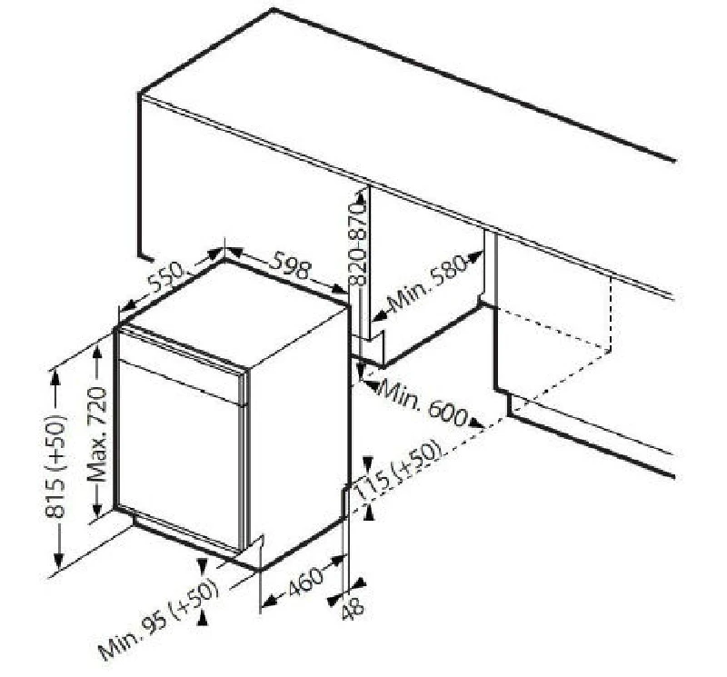 Съдомиялни Съдомиялна за вграждане SCHNEIDER SCDW644D001