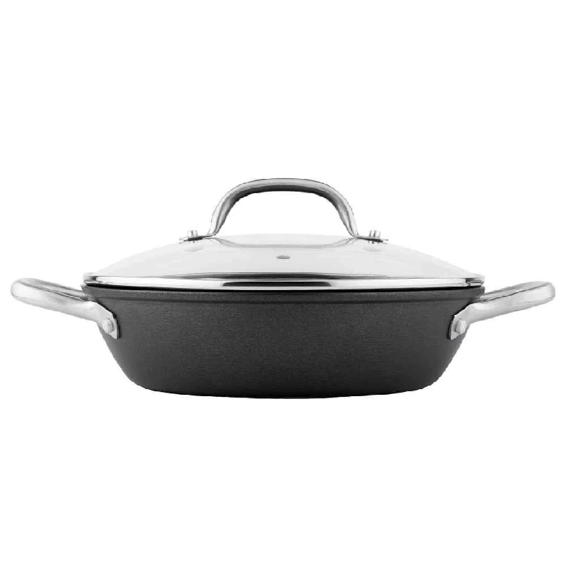 Прибори и аксесоари Чугунена тенджера BOJ Classic CastIron Диаметър 26 см, Черна