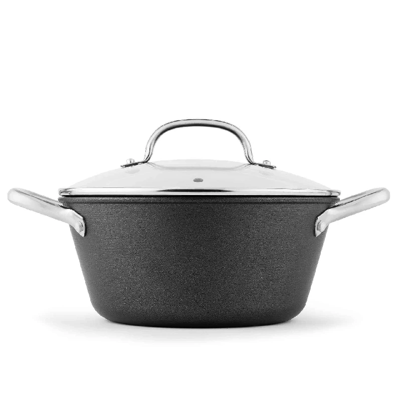 Прибори и аксесоари Чугунена тенджера BOJ Classic CastIron 28 х 9.5, Диаметър 28 см, Черна