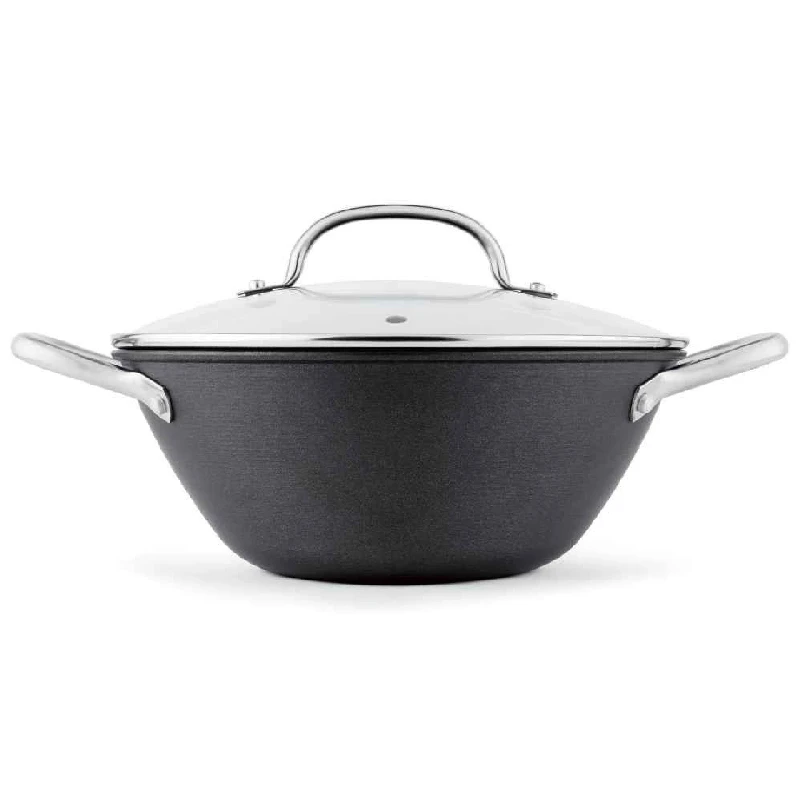 Прибори и аксесоари Чугунена тенджера BOJ Classic CastIron Диаметър 32 см, Черна