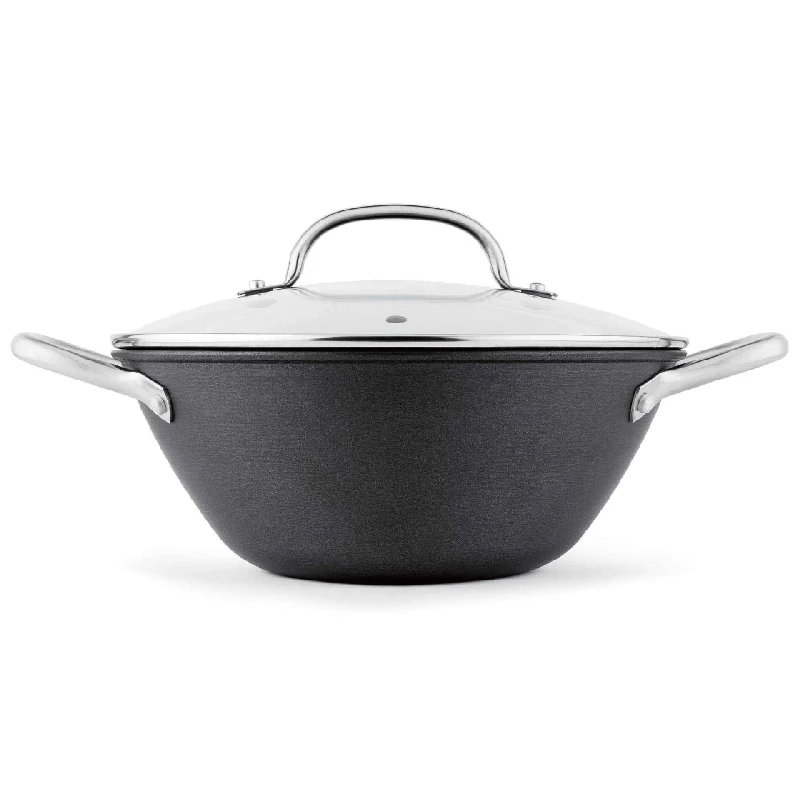 Прибори и аксесоари Чугунена тенджера BOJ Classic CastIron 32 X 10.5, Диаметър 32 см, Черна