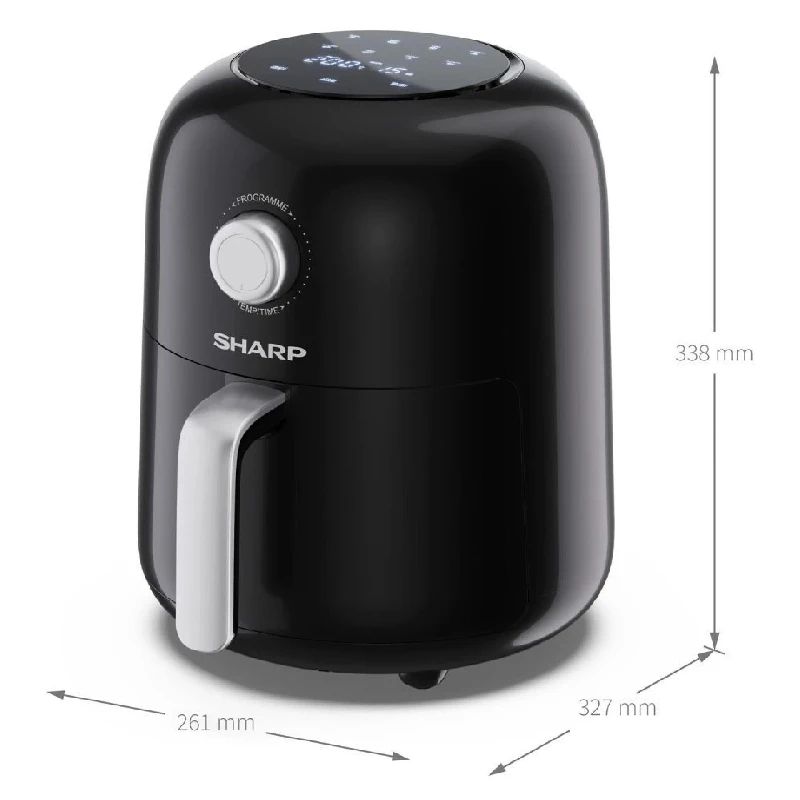 Уреди за здравословно готвене Фритюрник Air Fryer Sharp AF-GS404AE-B