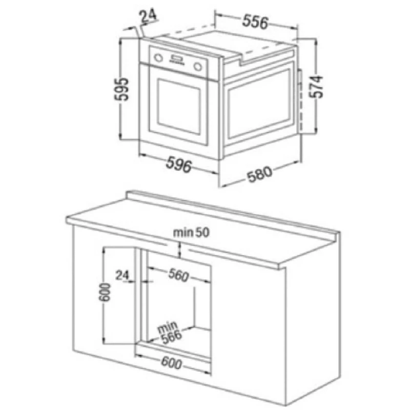 Фурни за вграждане Фурна за вграждане SCHNEIDER SCOE680CTX/D